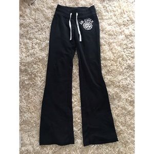 Black American Eagle Sweatpants